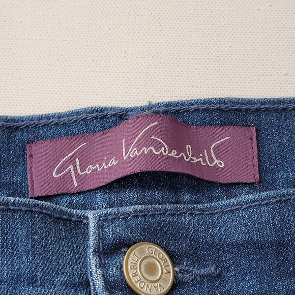 Gloria Vanderbilt Supreme Stretch Amanda Jeans Size 16 Petite - Picture 7 of 14